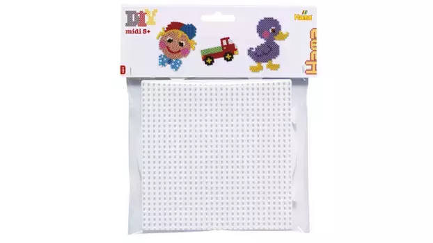 Сумка с 2 перфорированными досками (большой круг, большой квадрат) Hama Perlen