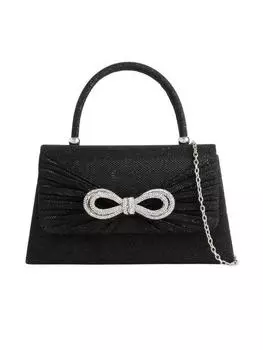 Сумка с бантом спереди KOKO COUTURE, черный