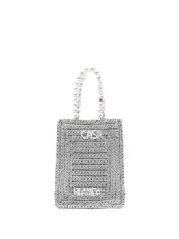 Сумка с цепочкой CASABLANCA, серый