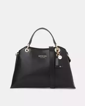 Сумка с длинной ручкой и застежкой-молнией Guess, чёрный