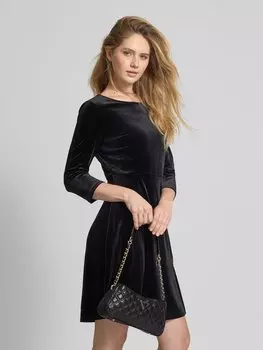 Сумка с фактурным узором модель 'GIULLY' Guess, черный