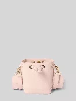 Сумка с фактурным узором модель «САМБА» VALENTINO BAGS, розовый