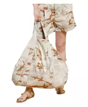 Сумка с камуфляжным узором и пальмой Mason'S, бежевый