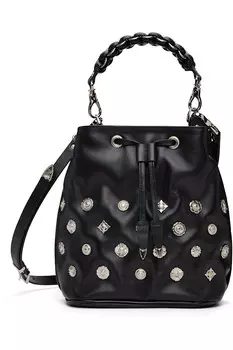 Сумка с кулоном на шнурке Toga Pulla, черный