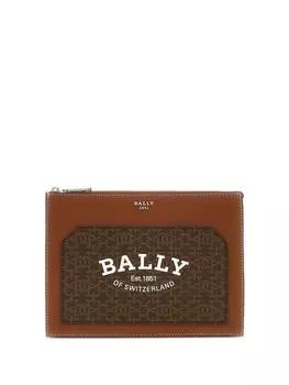Сумка с логотипом Bally, коричневый