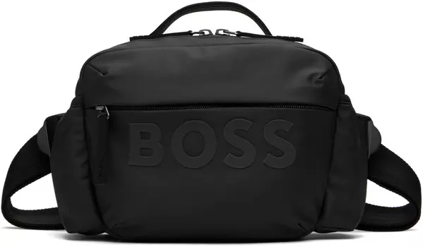 Сумка с логотипом BOSS, черный