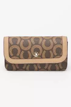 Сумка с логотипом и клапаном U S Polo Assn , коричневый