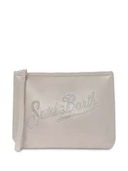 Сумка с логотипом MC2 Saint Barth Kids, серый