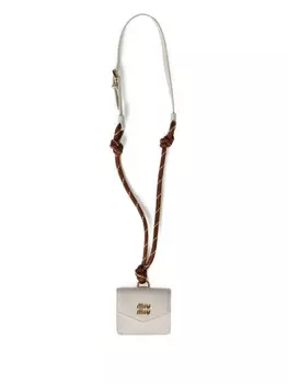 Сумка с логотипом Miu Miu, белый