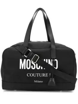 Сумка с логотипом Moschino, черный
