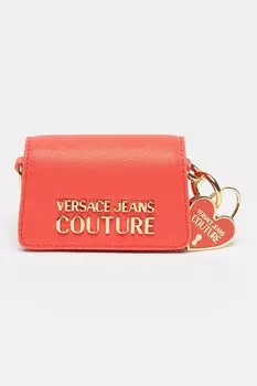 Сумка с металлическим логотипом Versace Jeans Couture, желтый