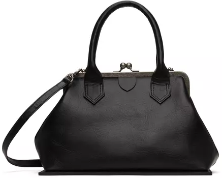 Сумка с металлической застежкой Y's, черный