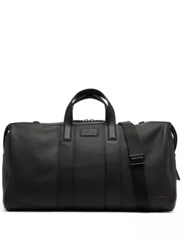 Сумка с нашивкой-логотипом Kiton, черный