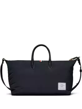 Сумка с нашивкой-логотипом THOM BROWNE, черный