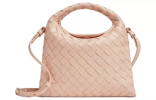 Сумка с плетеной верхней ручкой Bottega Veneta