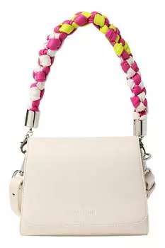 Сумка с плетеным ремешком Tatuum, фуксия