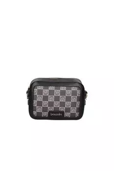 Сумка с принтом Braccialini, черный