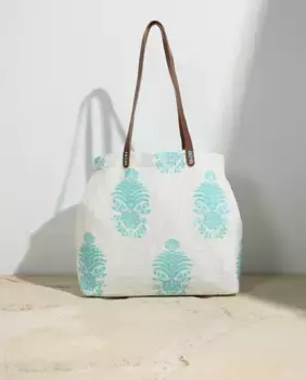 Сумка с принтом по кайме Stella Rittwagen, синий