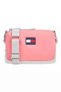 Сумка с пришитым логотипом Tommy Jeans, розовый