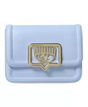 Сумка с пряжкой в форме глаз Chiara Ferragni Collection, синий