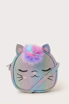 Сумка с радужным котом Monsoon, фиолетовый