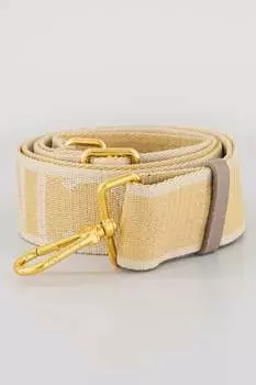 Сумка с регулируемым ремнем через плечо и логотипом Coccinelle, серый