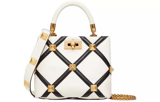 Сумка с римскими заклепками Valentino