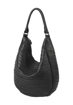 Сумка с ручкой «Armadillo S», кожа, однотонная, женская FREDsBRUDER, черный