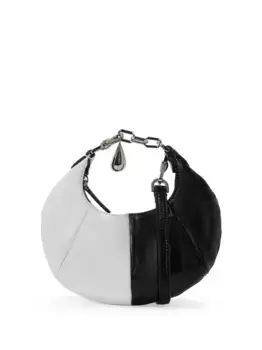Сумка с ручкой-браслетом из коллаборации с Joann KARL LAGERFELD, черный
