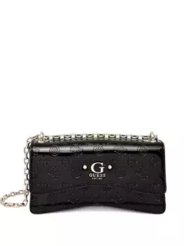 Сумка с тисненым логотипом GUESS USA, черный
