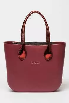 Сумка с тисненым логотипом O Bag, красный