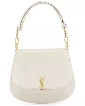 Сумка с верхней ручкой Saint Laurent, цвет Cream Soft