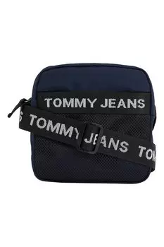 Сумка с внешним сетчатым карманом Tommy Jeans, синий