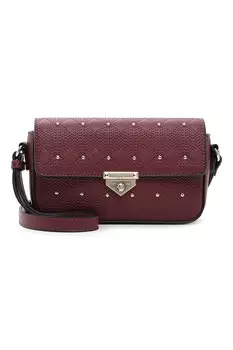 Сумка с заклепками Tamaris, бургундия