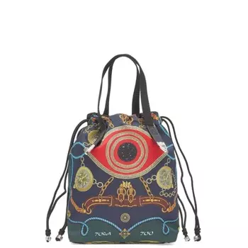 Сумка с завязками и принтом «тога» Toga Archives, зеленый