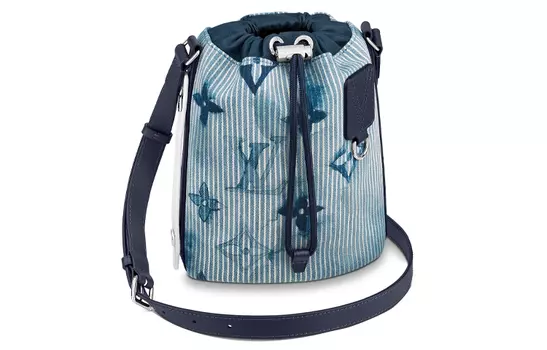 Сумка Sac Marin Mini Hickory Stripes Denim LOUIS VUITTON