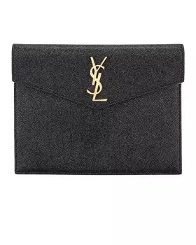 Сумка Saint Laurent Baby Uptown Pouch, нуар