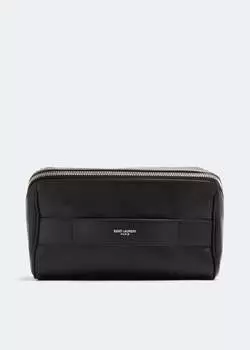 Сумка SAINT LAURENT Cube Trousse pouch, черный