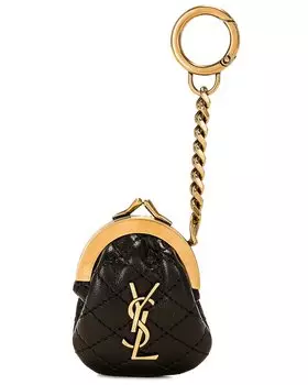 Сумка Saint Laurent Gaby Key Pouch, неро