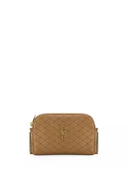 Сумка Saint Laurent Gaby, коричневый