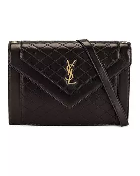 Сумка Saint Laurent Gaby Satchel, неро
