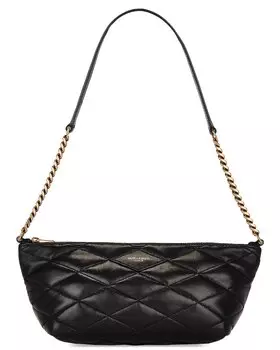 Сумка Saint Laurent Gaby Zipped Shoulder, неро