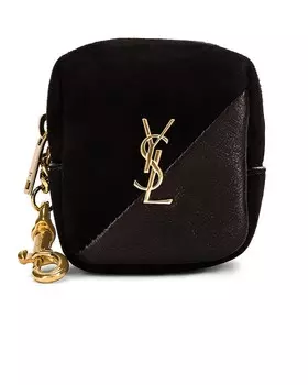 Сумка Saint Laurent Jamie Charm Pouch, неро