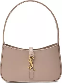 Сумка Saint Laurent Le 5 7 Mini Hobo Bag Rosy Sand, загар