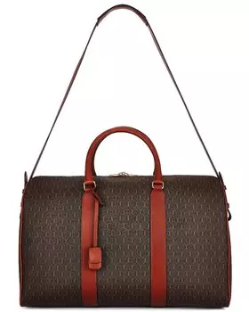 Сумка Saint Laurent Le Monogramme 48h Duffle, цвет Chocolate, Khaki & Burgundy