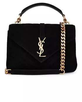 Сумка Saint Laurent Medium College Chain, неро