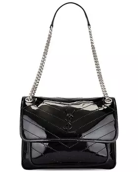 Сумка Saint Laurent Medium Niki Chain, неро