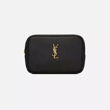 Сумка Saint Laurent Mini Cosmetic Pouch, цвет Noir