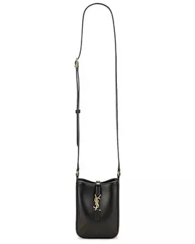Сумка Saint Laurent Mini Le 5 A 7 Pouch, неро
