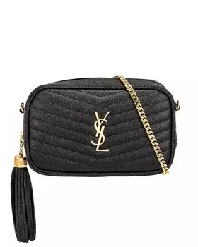 Сумка Saint Laurent Mini Lou Chain, неро